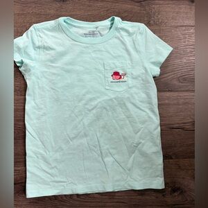 Vineyard Vines Kids Baby Blue Tee with Logo. Size Youth Small.